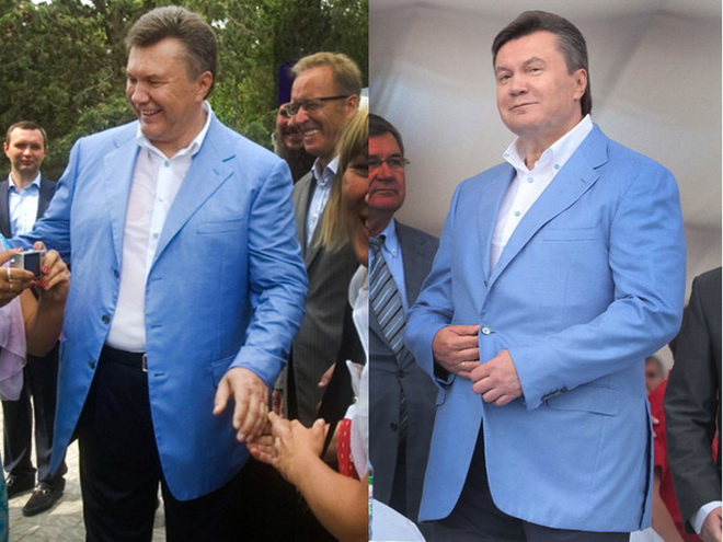 Пиджаки Януковича уходят c молотка