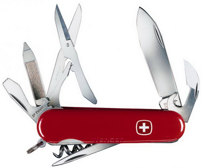 Швейцарские перочинные ножи