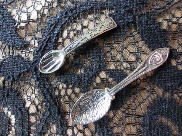 Серебрянная ложка загребушка   сувенир для денег 
